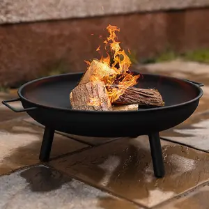 Garden Round Fire Pit Bowl 22''