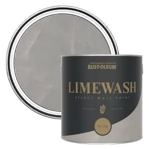 Rust-Oleum Grey Limewash Effect Wall Paint - No.254 2.5L