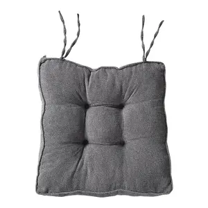 Square Soft Thicken Meditation Floor Seat Cushion,Tatami Reading Chair Pad Cushion for Living Room Balcony Office,Grey