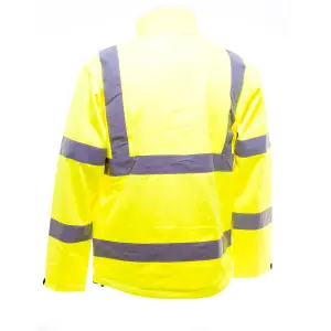 Yoko Mens Hi-Vis Sofshell Jacket