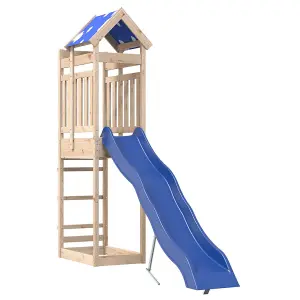 Berkfield Outdoor Playset Solid Wood Pine