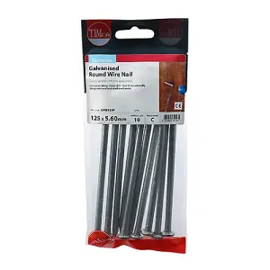 TIMCO Round Wire Nails Galvanised - 125 x 5.60