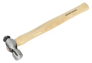 Sealey Ball Pein Hammer 1lb Hickory Shaft BPH16