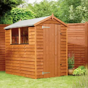 Ronseal Fence Life Plus Medium oak Matt Exterior Wood paint, 9L Tub