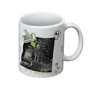 Beetlejuice Its Showtime Mug White/Black (One Size)