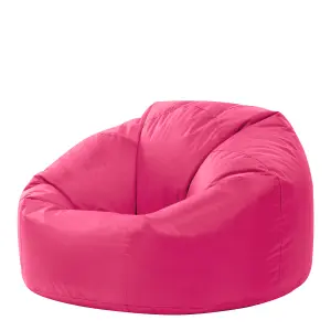 Veeva Classic Indoor Outdoor Bean Bag Pink Bean Bag Chair