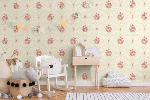 SK Filson Pink Cameo Wallpaper