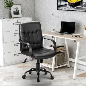 High Back Mesh Desk Swivel Chair for Home Office Adjustable Height Executive Chair Recline Mesh Seat