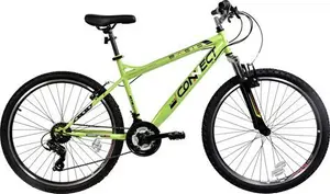 Basis Connect Hardtail Mountain Bike, 26" Wheel - Green/Black