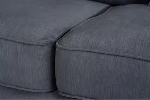 Fontana Fabric Double Corner Sofa