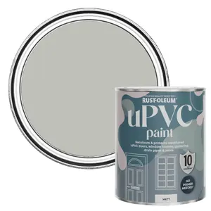 Rust-Oleum Flint Matt UPVC Paint 750ml