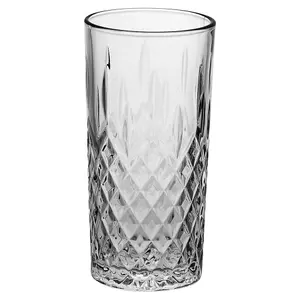 Queensway Home & Dining Combo Pack of 330/356ml Whiskey Drinking Highball Tumblers Glasses Set of 8