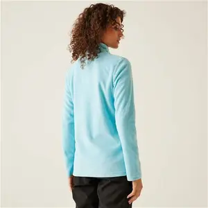 Regatta Women's Blue Sweethart Lightweight Half-Zip Fleece, Size: 14