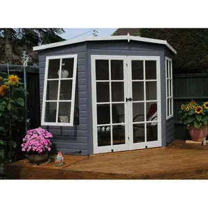 Hampton 7 ft x 7 ft Corner Summerhouse Yes