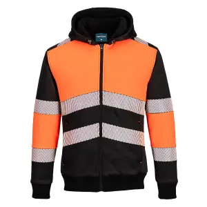 Portwest PW3 Zipped Class 1 Winter Hoodie