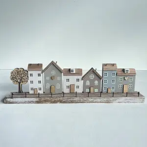 PF&A Wooden House Scene - Rustic Village