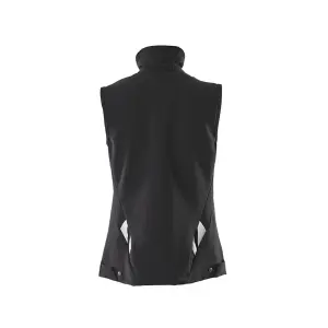 Mascot Accelerate Ladies Ultimate Stretch Light Gilet Jacket (Black)  (XX Large)