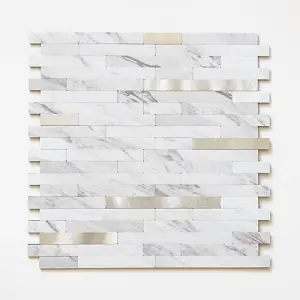 d-c-fix Metal and Marble Premium Self Adhesive Composite Wall Tile 29.2cm(W) 29.7cm(H) 0.3cm(D)