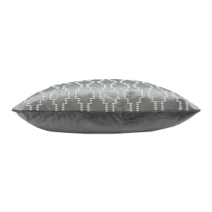 Ashley Wilde Nash Metallic Geometric Feather Filled Cushion