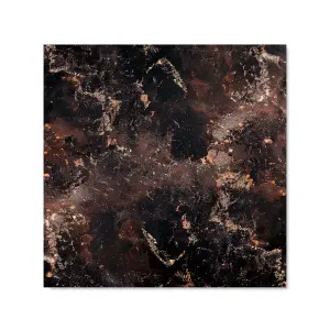 Copper Quartz Effect Premium Glass Kitchen Splashback W700mm x H750mm