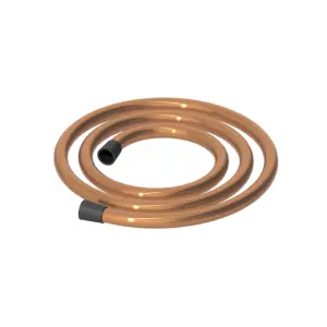 Aquadry Oria Bronze effect Polyvinyl chloride (PVC) Shower hose, (L)1125m