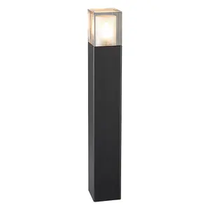 Elstead Arendal Outdoor Large Bollard, Black, IP65, E27