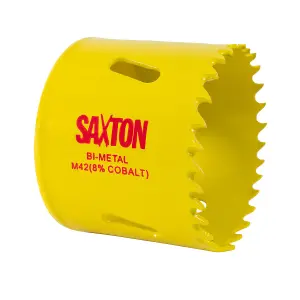 Saxton HSS Hole Saw M42 Bi-Metal 8% Cobalt Heavy Duty (14mm - 230mm) - 46mm (1.13/16")