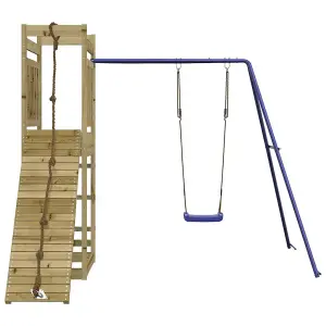 Berkfield Outdoor Playset Impregnated Wood Pine