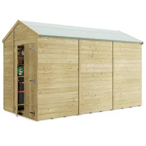 BillyOh Switch Tongue and Groove Apex Wooden Shed - 12x6 Windowless - 15mm Thickness