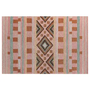 Wool Area Rug 160 x 230 cm Multicolour YOMRA