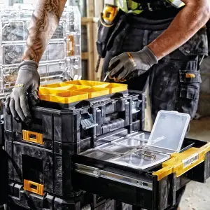 DeWalt TSTAK Shallow 1-drawer Toolbox set