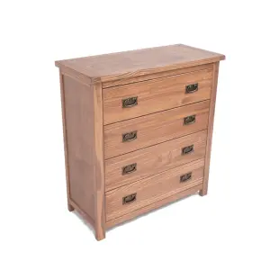 Padua 4 Drawer Chest of Drawers Bras Drop Handle