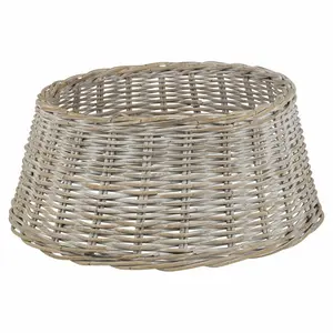 Rattan Tree Collar Light Grey