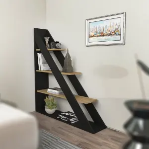 Decorotika Pisagor Corner Bookcase Shelving Unit