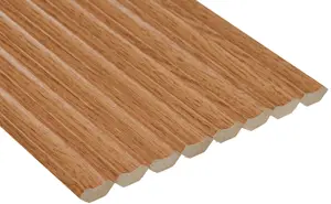 MDF Laminate Scotia Beading - Red Oak 16, 240cm