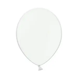 Belbal 12 Inch Pastel Clear Balloons (Pack Of 100) Pastel Clear (One Size)