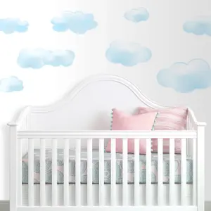 RoomMates Blue Clouds Peel & Stick Wall Decals