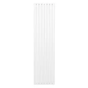 Oval Radiator - 1800 x 480mm - White