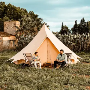 5m Bell Tent Plus - Canvas 285 - Sandstone