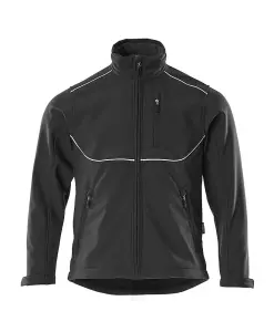 Mascot Industry Tampa Softshell Jacket (Black)  (Large)