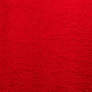 Rug HUARTE Short Pile Soft and Washable Red 240x240 cm