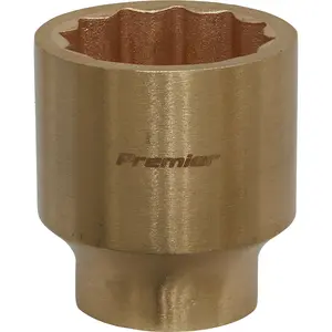 30mm Non-Sparking WallDrive Socket - Durable Beryllium Copper Construction