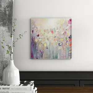 Butterfly Dance by Michaela Nessim - Wrapped Canvas Painting 91cm H x 91cm W x 4cm D