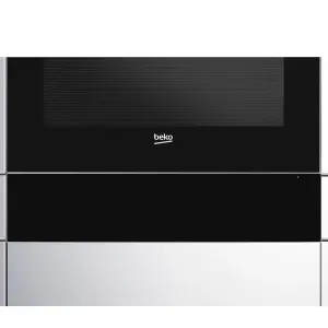 Beko DRW11401FB Black Stainless steel Warming drawer