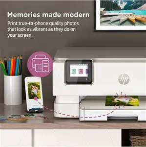 HP ENVY Inspire 7220E All-In-One Wireless Printer, HP+ Enabled & HP Instant Ink Compatible, White