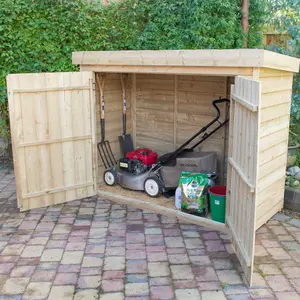 Forest Garden 2000L Tongue & groove Pent Garden storage 1450mm 1950mm