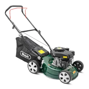 Webb Classic WER410HP 41cm (16") Petrol Hand Push Rotary Lawnmower