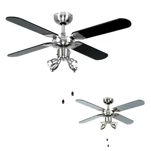 Lenora 106cm Ceiling Fan with Light Kit No