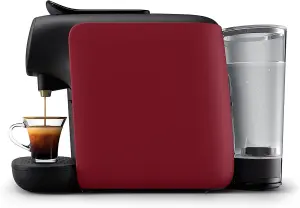 Philips L'Or Barista Sublime Capsule Coffee Maker. Deep Red.