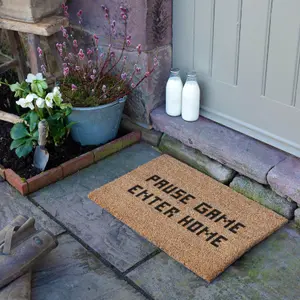 Pause Game Enter Home Doormat (60 x 40cm)